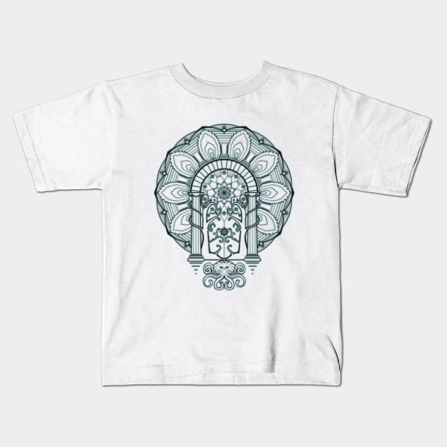 Watcher of Moria (Inverted) Kids T-Shirt by njonestees